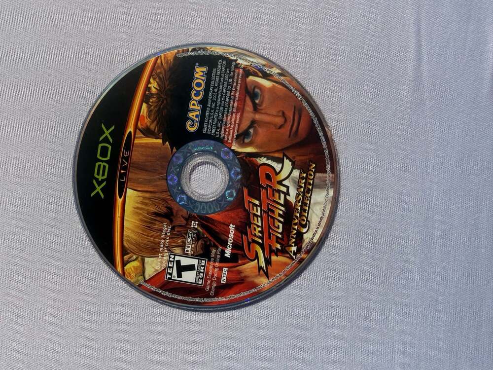 Street Fighter Anniversary Collection - Microsoft Xbox (Disc Only)